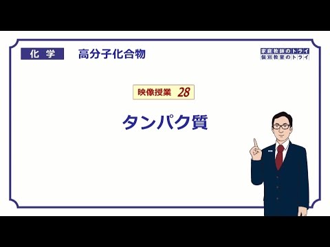 【高校化学】　高分子化合物28　タンパク質の分類　（６分）