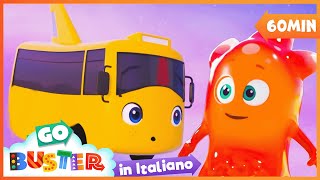 Buster Impara I Colori Della Frutta E Della Verdura | Go Buster | Moonbug Kids - Cartoni Animati