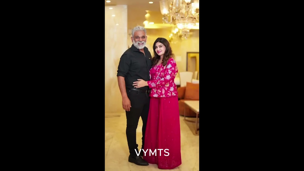 Allu Bobby and second wife Neelu Shah at a function 