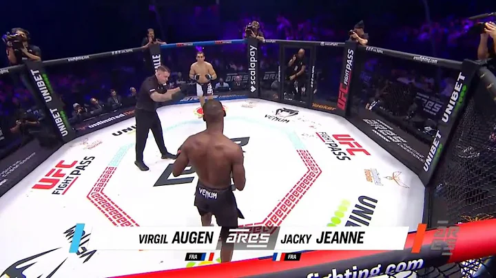 Virgil Augen vs Jacky Jeanne Ares 9 full fight