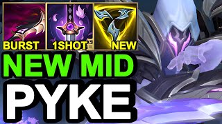 Wild Rift China Pyke Mid - China Meta OP Champion - Challenger Rank Gameplay - Best Pyke Build Runes