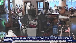 Burglars target family-owned business in Enumclaw, Washington | FOX 13 Seattle
