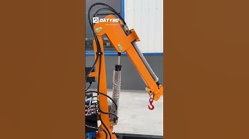 Cẩu mini siêu nhẹ siêu nhỏ gọn cẩu tải trọng tốt...