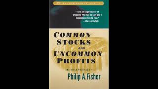 Common stocks and uncommon profits by philip fisher book