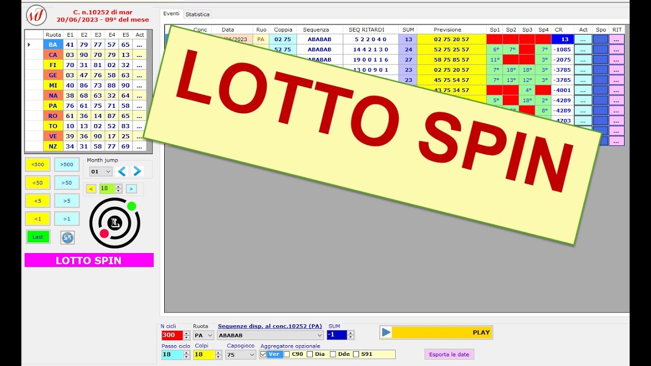 LOTTO SPIN MODULO 087 DI PREMIEREBOX I NUMERI CHE SI RINCORRONO NEL GIOCO DEL LOTTO YouTube LOTTO SPIN MODULO 087 DI PREMIEREBOX I NUMERI CHE SI RINCORRONO NEL GIOCO DEL LOTTO YouTube