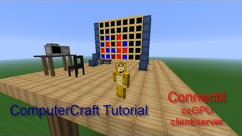 ComputerCraft Tutorial - Connect4
