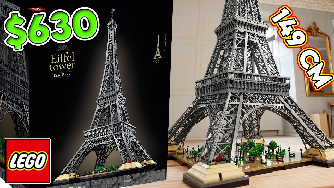 LEGO® Brick Eiffel Tower  Lego sculptures, Lego eiffel tower, Lego  architecture