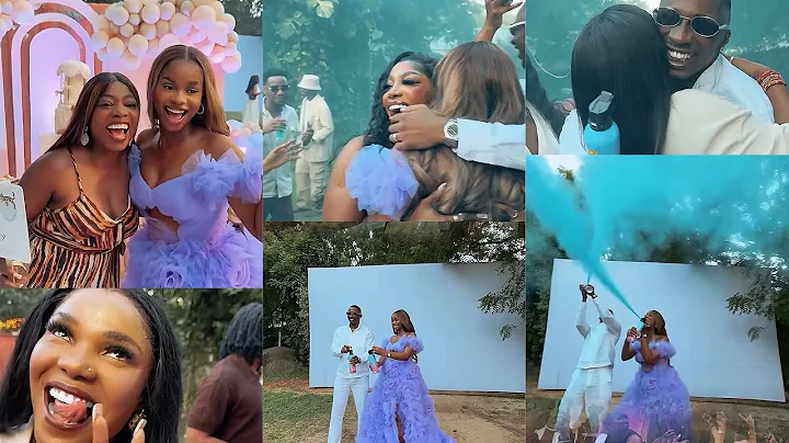 Priscilla ojo and Juma jux baby  Gender reveal full video 