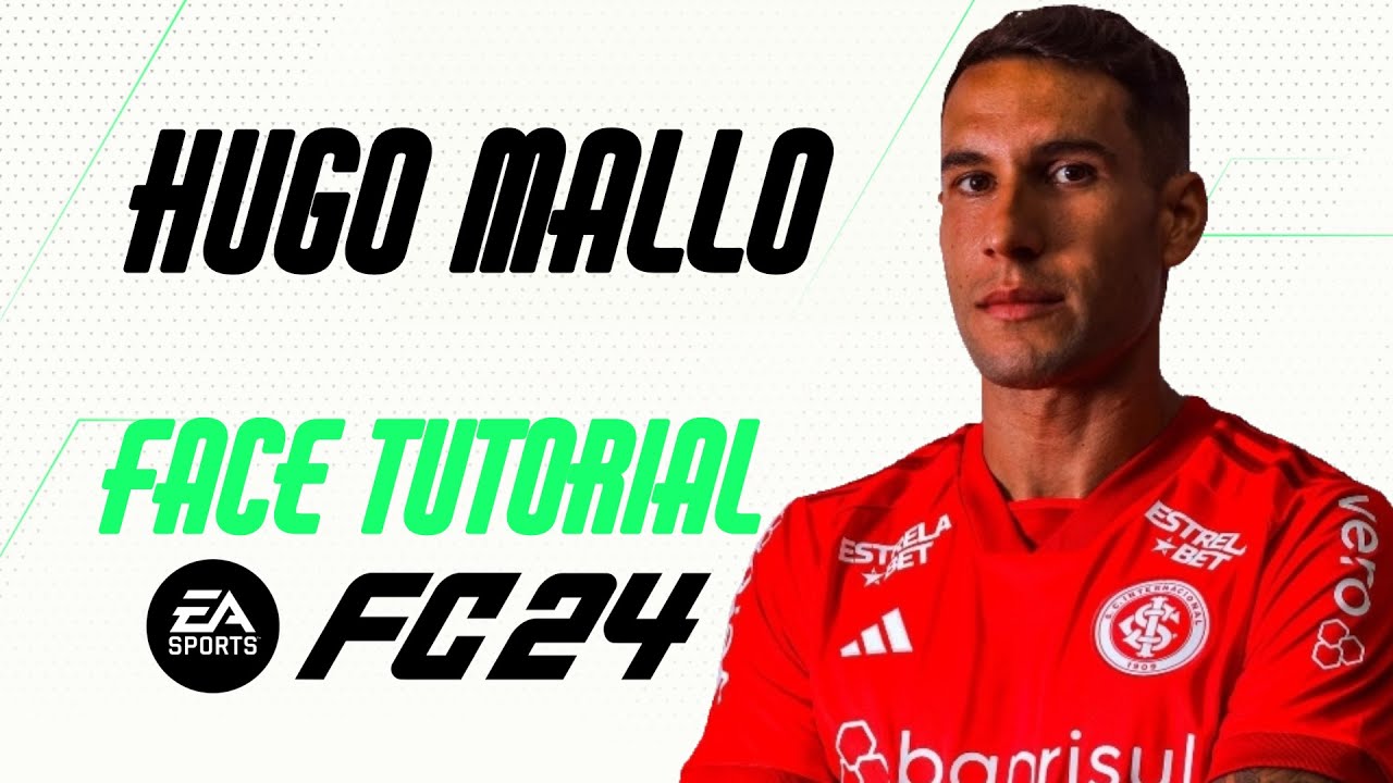EA FC 24 - HUGO MALLO FACE TUTORIAL + STATS [INTERNACIONAL]. - YouTube