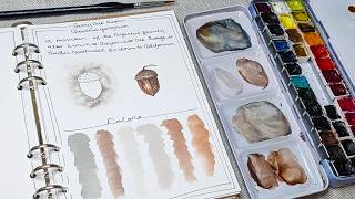 The Weekly Watercolor | How to Paint an Acorn with Watercolor Botanical Painting