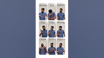 Basic words in English-Learn Indian sign language #deaf #deafcommunity #signlanguage #shorts #youtub