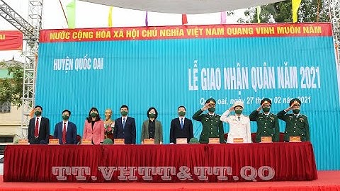 Huyện Quốc Oai: Chương Trình Thời Sự Tuần 8 Năm 2021