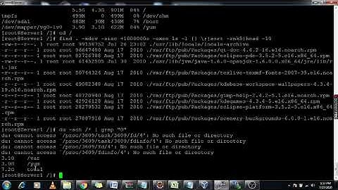 F. (LINUX) File system full issue on Linux Server