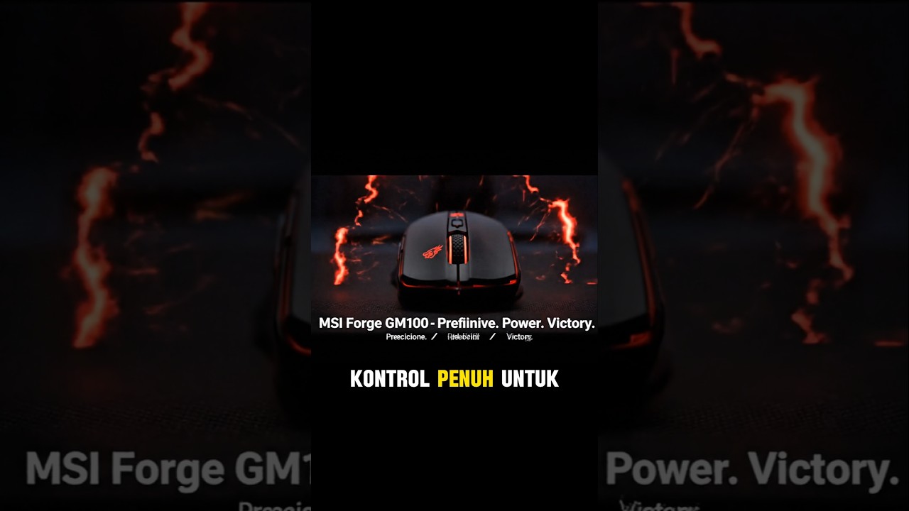 Msi Forge Gm100 Wired Gaming Mouse
