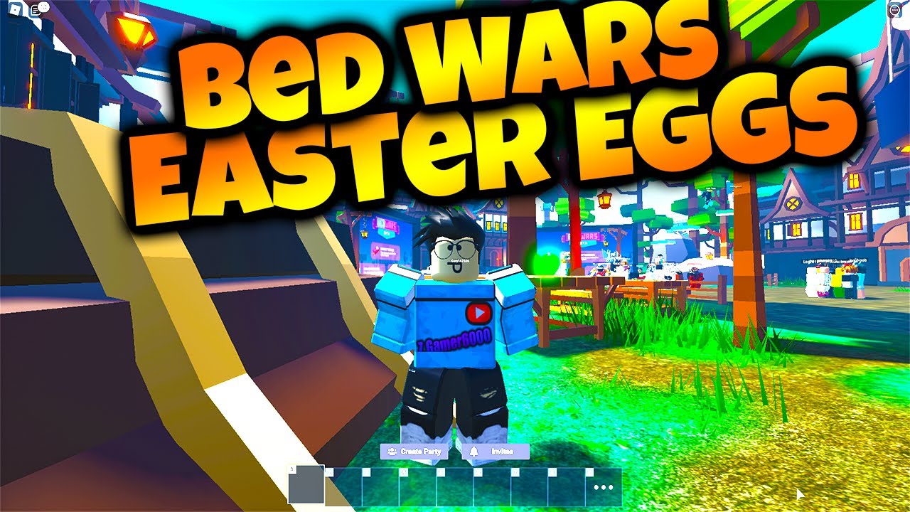 All the Easter Eggs in Roblox Bed Wars YouTube