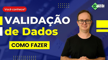 Como fazer validação de dados no Excel