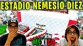 Reacción al estadio del 🆃🅾🅻🆄🅲🅰 *La Bombonera de MEXICO🇲🇽* El ESTADIO NEMESIO DIEZ  🏟️🤗