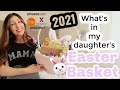 WHAT&#39;S IN MY KID&#39;S EASTER BASKET 2021 // TODDLER EASTER BASKET 2021