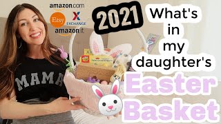 WHAT&#39;S IN MY KID&#39;S EASTER BASKET 2021 // TODDLER EASTER BASKET 2021