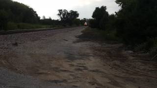 The 12 Hr Late Southwest Chief With Gecx 2037 Before The Rain