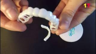 Snap On Smile Fake Teeth Oral Care Natural Bleaching Dental | Unboxing & Review