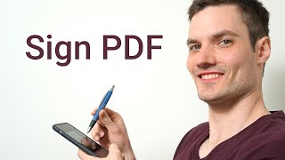 How to Sign PDF on iPhone & Android