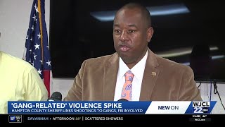 Shootings in Hampton County are gang-related, sheriff says
