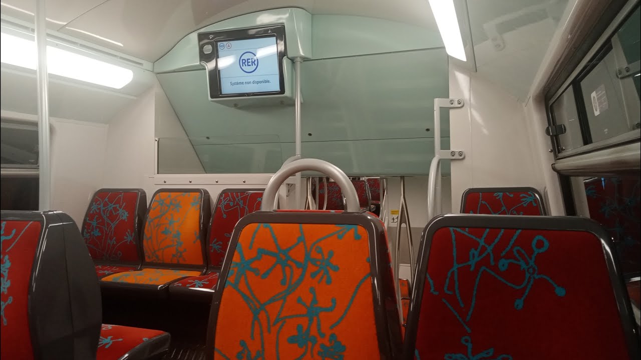 RER A - MI2N (IDFM💙) Marne-la-Vallée - Chessy (Parc Disneyland🎡🎢🎠🎪🎭) --- Saint-Germain-en-Laye