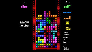 Multimino - Multris Marathon - 300 lines 934,936 score
