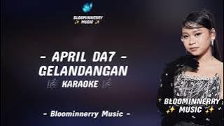 April (Cirebon) - Gelandangan Karaoke Gelandangan versi April Da7 nada C major