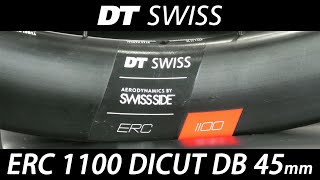 DT SWISS ERC 1100 DICUT DB 45 F/R Wheels Set (ディーティー