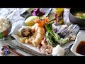 Crispy tempura - Deep fried vegetables and seafood