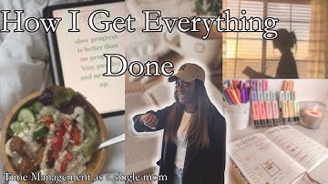 Time Management Tips for Single Moms