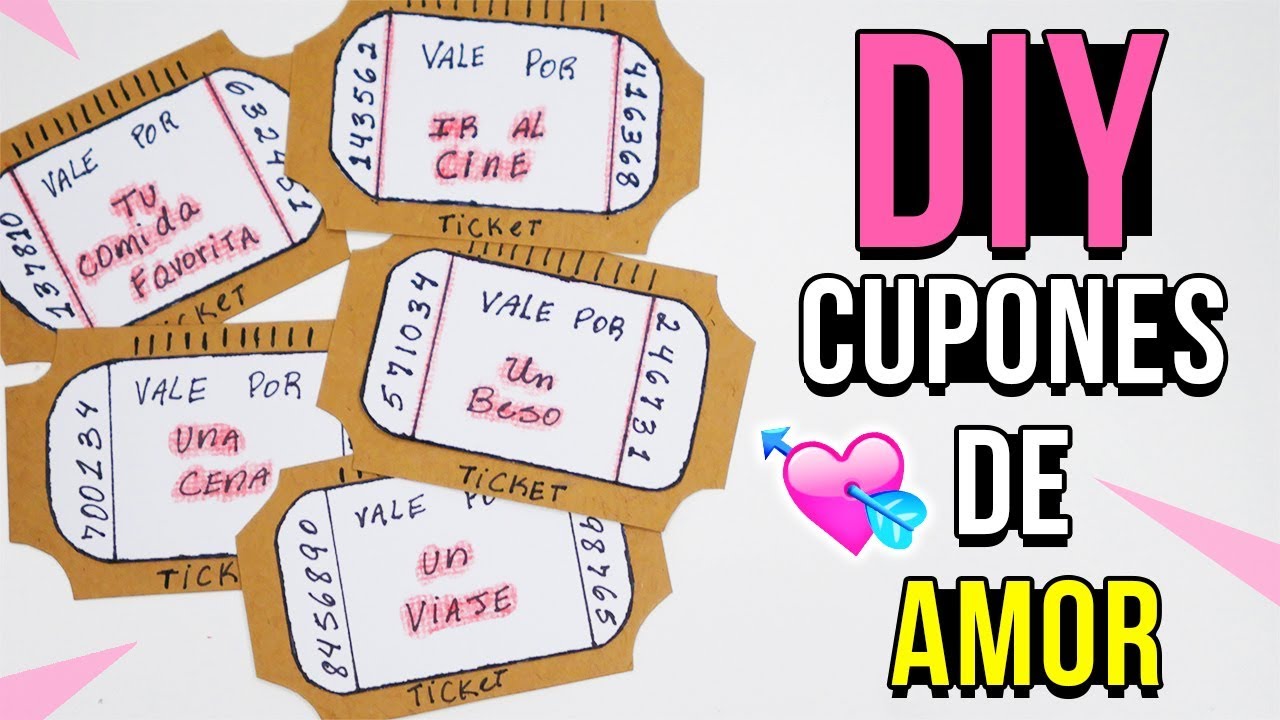 Ideas para Vale por  Cupones para novio, Regalos bonitos