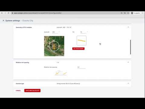 Solargis Prospect: Simulate PV yield in few clicks
