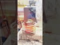 A smelting furnace that can add metal while melting#induction #machine #furnace #smelt