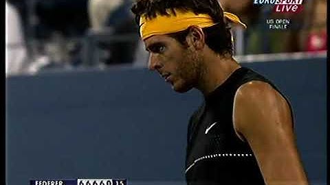 Juan Martin del Potro - Roger Federer finale US Open 2009 5.set