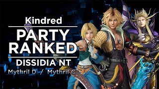Dissidia Final Fantasy NT (DFFNT) - Tidus Ranked Party Matches 2