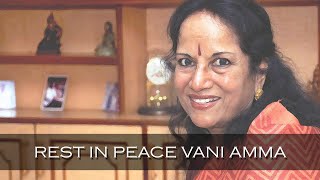 RIP Vani Amma 🙏 | Vani Jairam