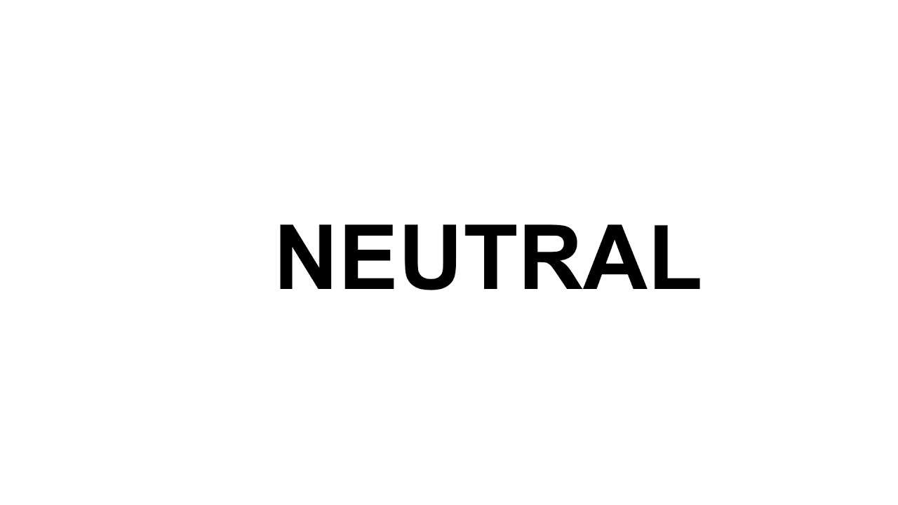 NEUTRAL: A SHORT FILM - YouTube