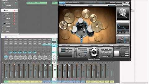 Superior Drummer 2.0 Realtime metal tracking, mixing and routing tutorial.