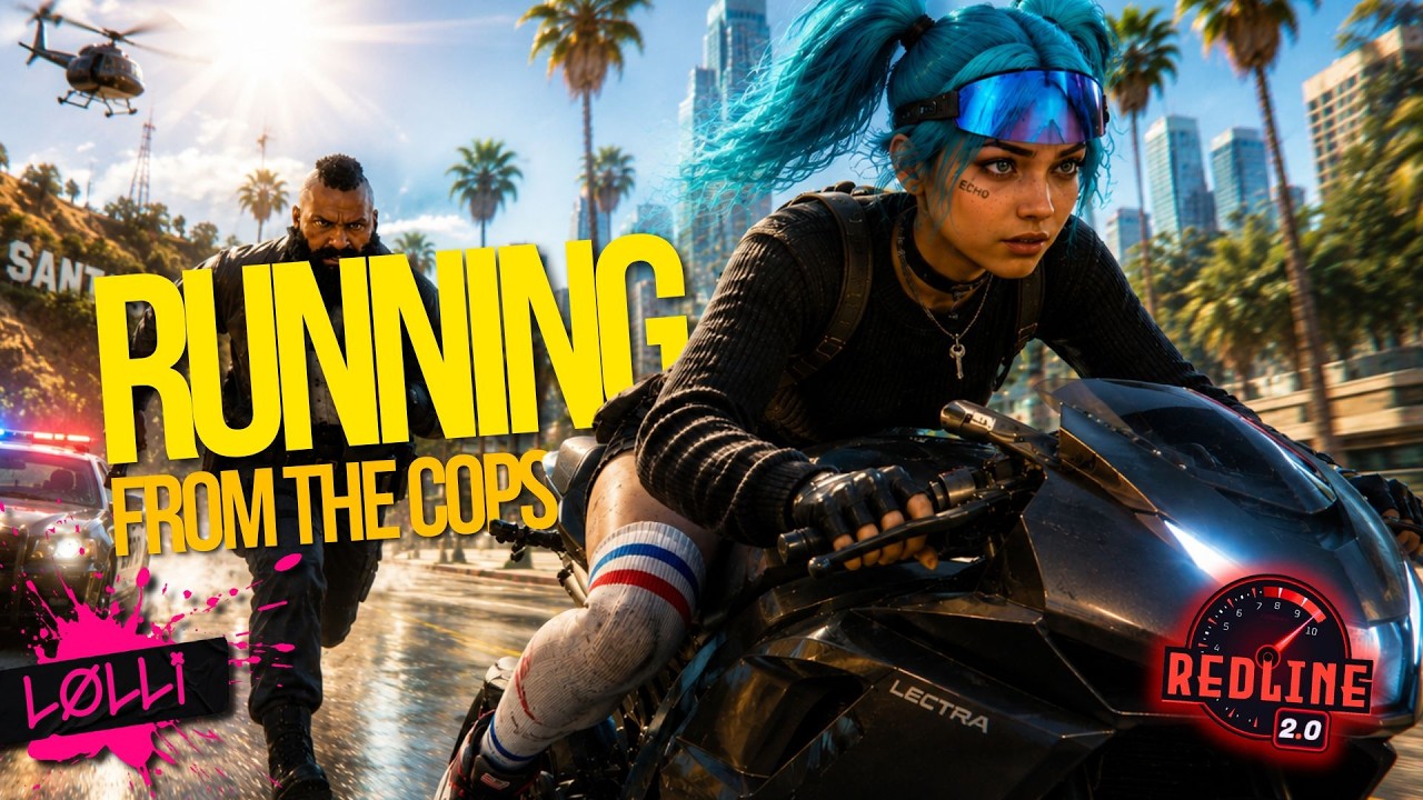 Running From the Cops in Redline RP | GTAV RP