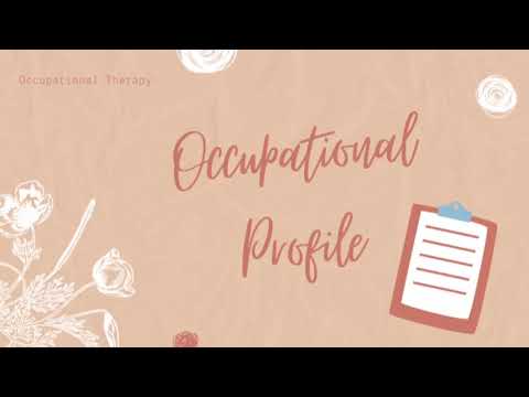 Video: Ano ang kasama sa isang occupational profile?