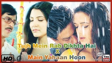 Tujh Mein Rab Dikhta Hai x Main Yahaan Hoon | Shahrukh Khan |New Hindi Cover 2023 #jalraj  #jukebox