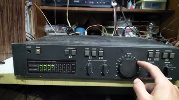 Amplificador gradiente IA 2 esotech video teste.