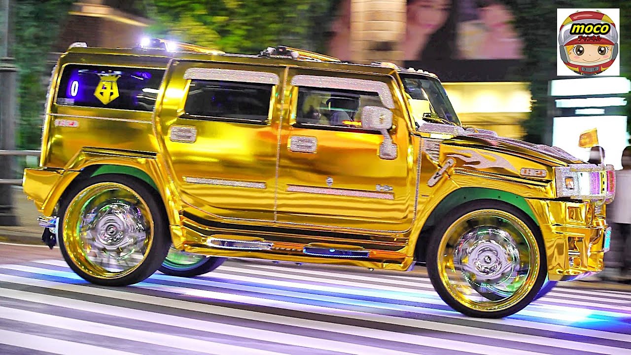 ｷﾀ━━!!!!ど派手ハマー軍団　10月 渋谷ジャック