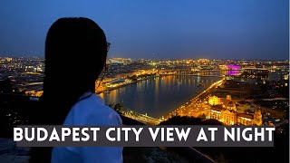 Vlog: A chill evening in Budapest Gellert Hill Citadella - Living in Budapest Hungary