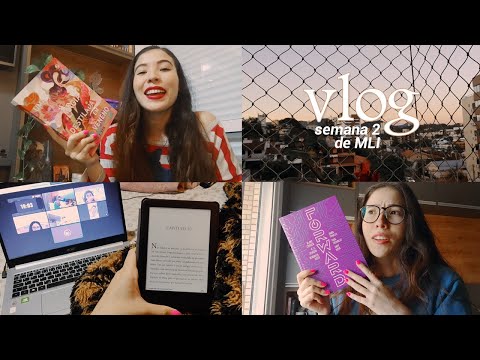 vlog da maratona literária de inverno | semana 2 #mli2023