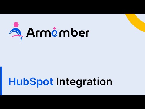 How to Use HubSpot Addon for Email Marketing with ARMember