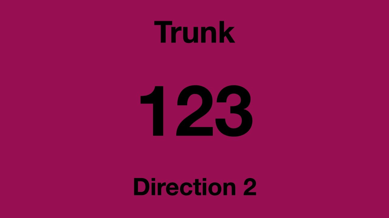 [SBS Transit] Trunk Bus Service 123 - Direction 2 Hyperlapse